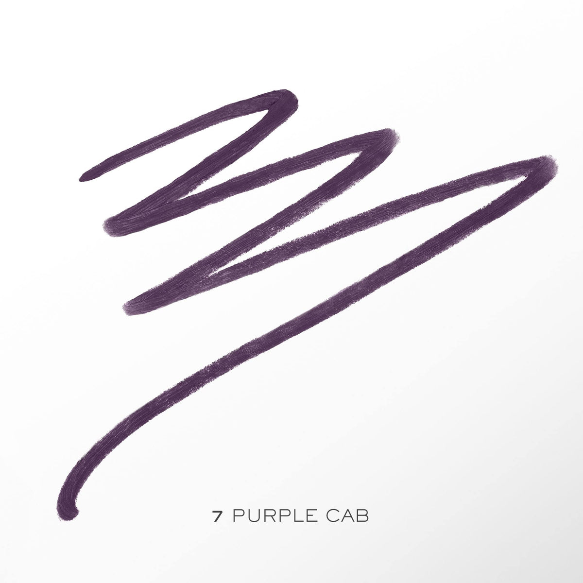 Lancôme Drama Waterproof Eyeliner Purple Cabaret application demonstrates smooth, blendable glide for precise lines