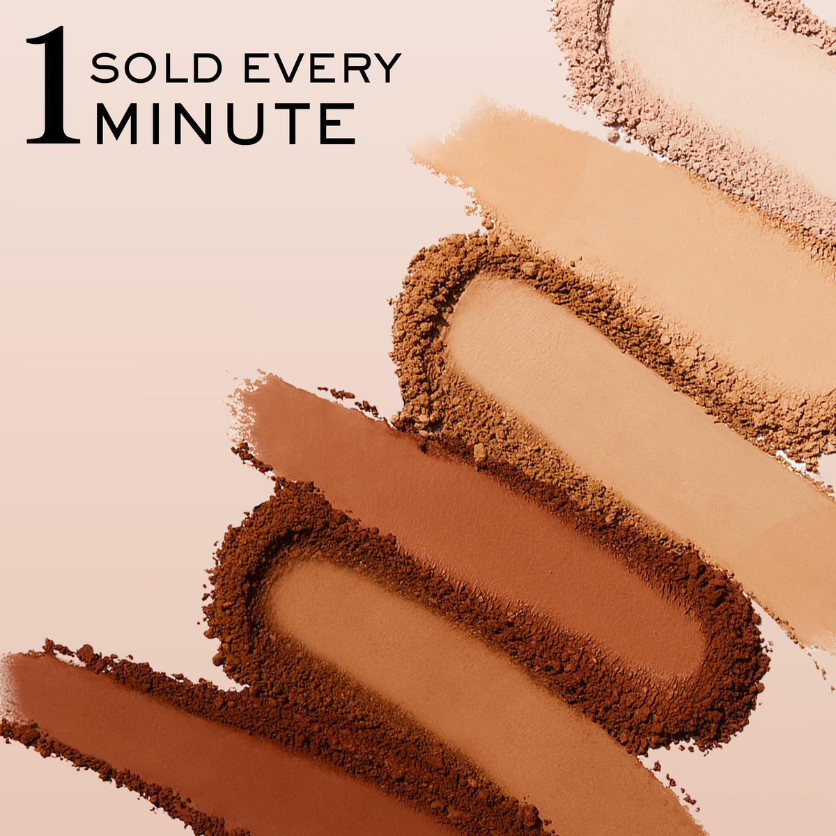 Lancôme Dual Finish longwear swatch demonstrating lasting color.
