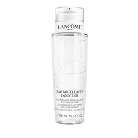 Lancôme Eau Fraiche Douceur bottle for gentle, no-rinse micellar cleansing.