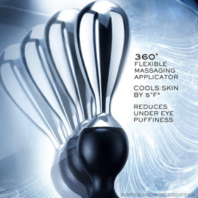 Lancôme Génifique Light Pearl Eye Serum's 360° applicator targets puffiness from every angle.