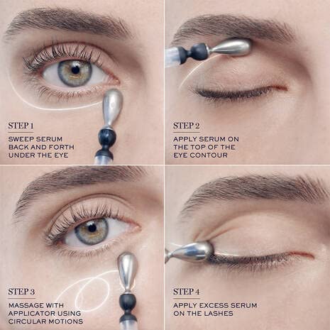 Lancôme Génifique Light Pearl Eye Serum with Caffeine helps reduce puffiness.