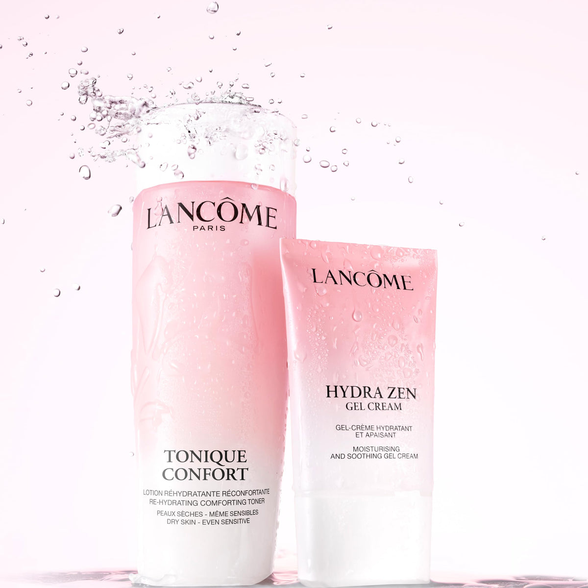 Lancôme Hydra Zen Gel Cream cap emphasizes premium packaging and easy access.