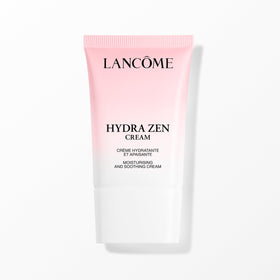 Lancôme Hydra Zen moisturizer jar showing soothing hydration for sensitive skin