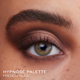 Lancôme Hypnôse palette swatch on skin shows rich pigment and smooth blend.