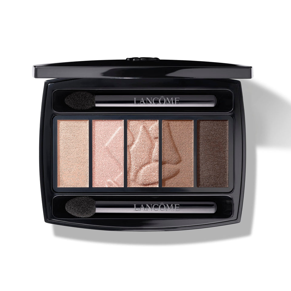 Lancôme Hypnôse Eyeshadow Palette open pan shows five versatile shades for day-to-night looks.