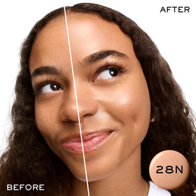 Lancôme Idôle 3 Serum Tint application on skin demonstrates smooth, even tone