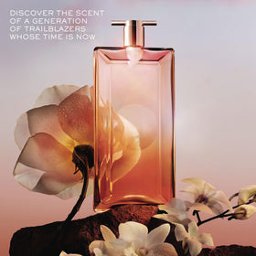 Lancôme Idôle Now musky orchid accord close up adds depth and lasting impression