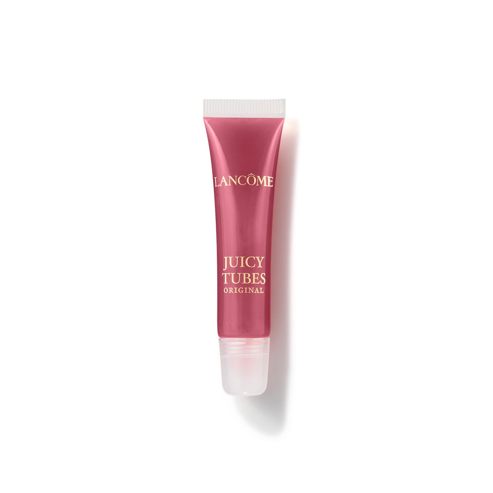 Lancôme Juicy Tubes ultra-shine gloss for a bold, glassy lip finish.