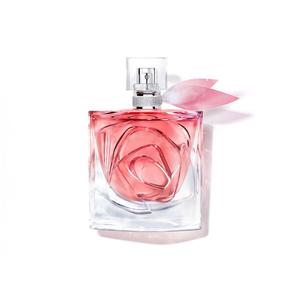 Lancôme La Vie Est Belle Rose Extraordinaire bottle with crystal-inspired cap, ideal for daily wear.