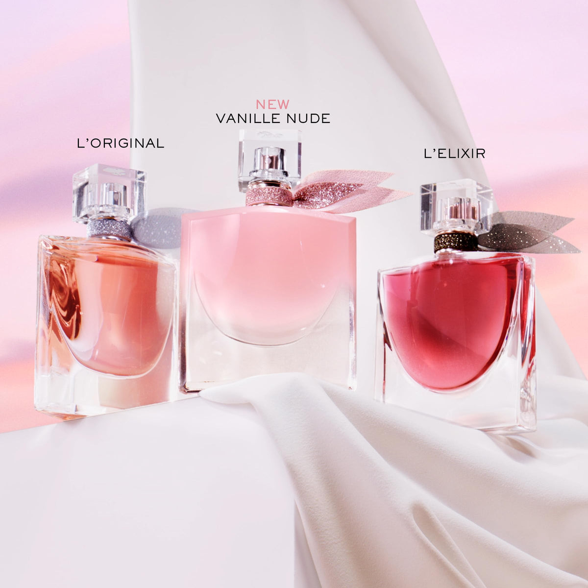 Lancôme La Vie Est Belle Vanille Nude vanilla glaze close-up for warm sweetness