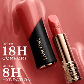 Lancôme L'Absolu Rouge stays smudge-resistant through meals and conversations.
