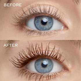 Lancôme Lash Idôle 24h smudge-proof finish for all-day wear.