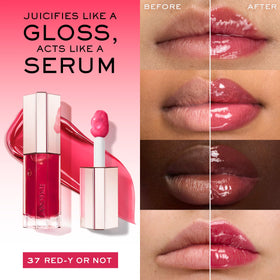 Lancôme Lip Idôle JuicyTreat jumbo applicator contours lips for even coverage