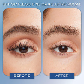 Detail of mascara wand bristles for separation and control.