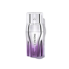 Lancôme Rénergie H.C.F. Triple Serum Eye bottle close-up with silky, fast-absorbing texture.