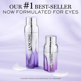 Lancôme Rénergie H.C.F. Triple Serum Eye near crowfeet lines smoothing effect.