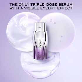 Lancôme Rénergie H.C.F. Triple Serum Eye pump-dispense shows lightweight, non-greasy formula.