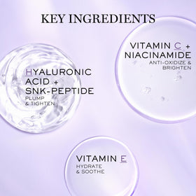 Lancôme Rénergie H.C.F. Triple Serum Eye close-up shows fast absorption.