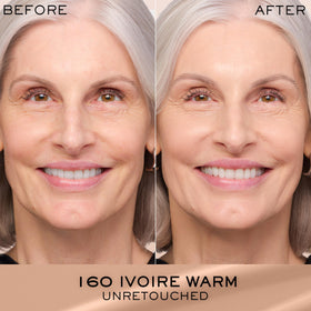 Lancôme Renergie Lift Foundation applied to skin for even tone and glow.