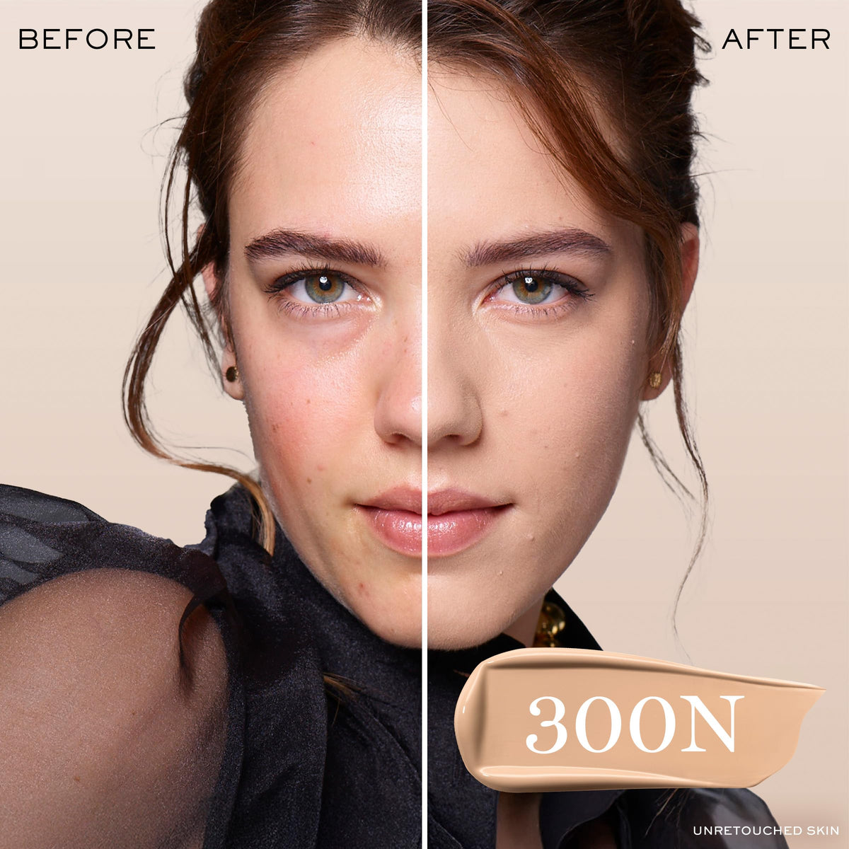 Lancôme Teint Idole matte finish close-up highlights lasting shine control