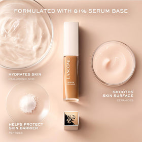 Lancôme Teint Idole under-eye application brightens while smoothing the look.