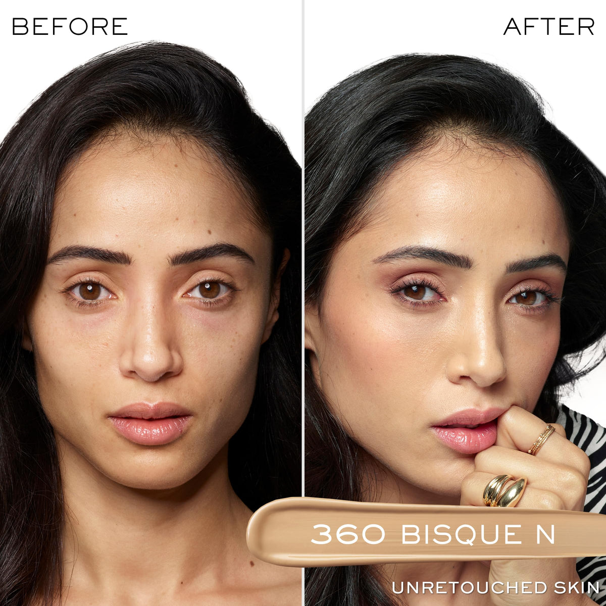 Lancôme Teint Idole Ultra Wear concealer applicator tip for precise under-eye brightening.