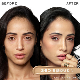 Lancôme Teint Idole Ultra Wear concealer applicator tip for precise under-eye brightening.