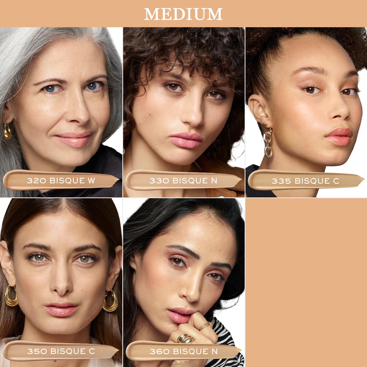 Lancôme Teint Idole Ultra Wear concealer enables contouring for defined features.