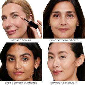 Lancôme Teint Idole Ultra Wear concealer with natural matte finish close-up