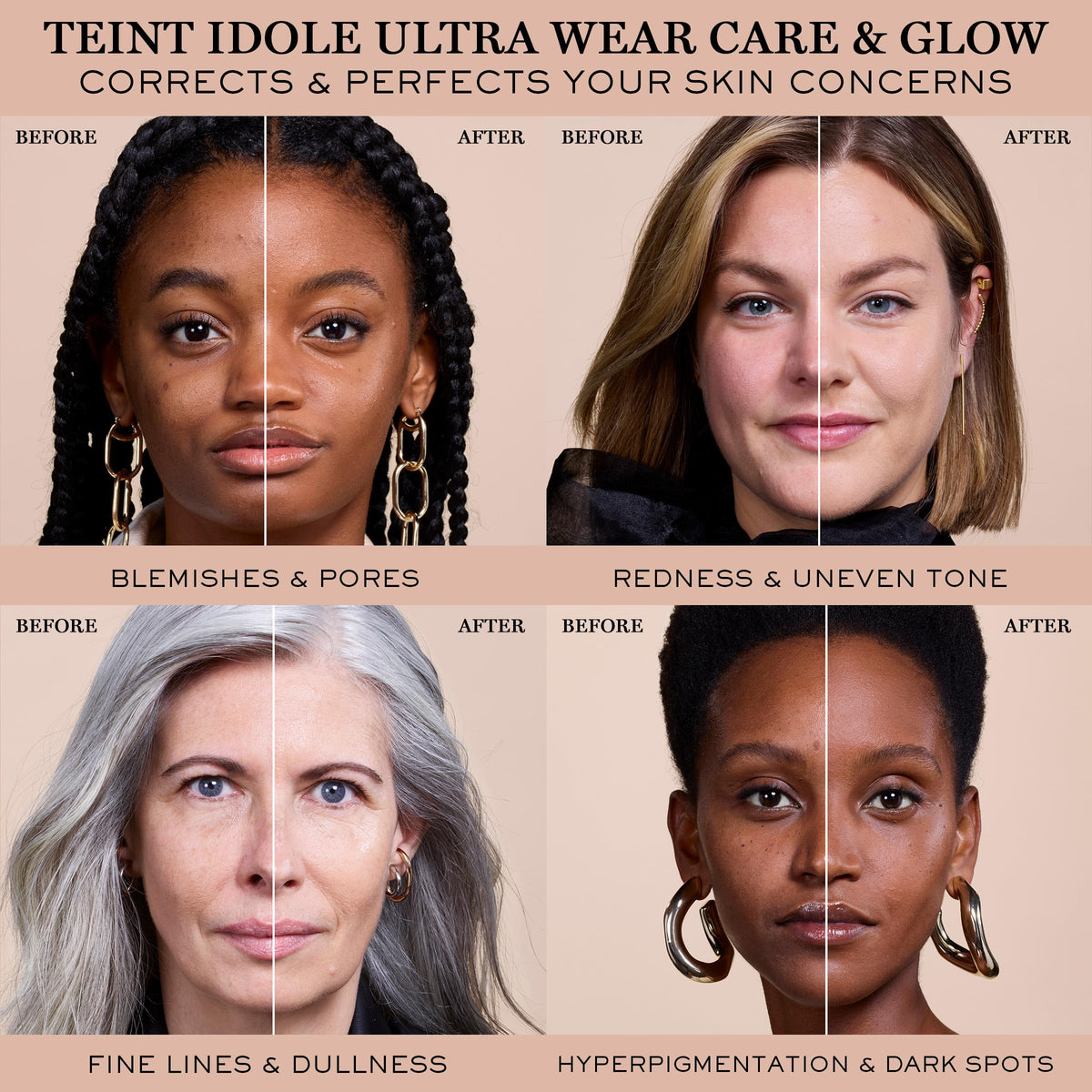 Lancôme Teint Idole Ultra Wear glow-finish reflects radiance