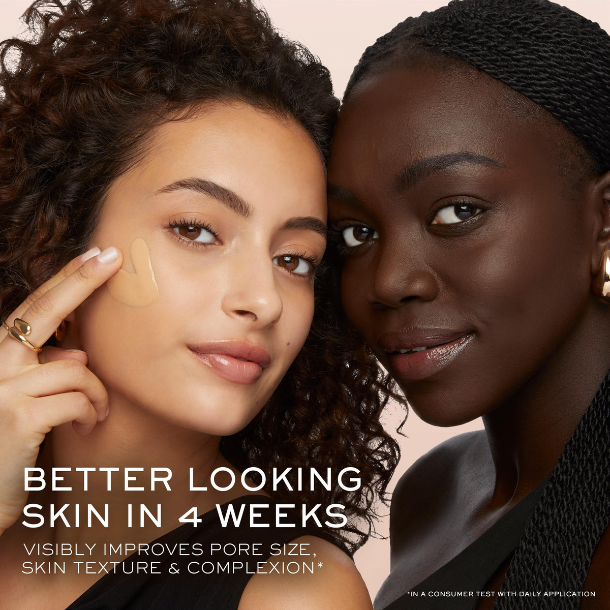 Hydrating formula featuring hyaluronic acid and vitamin E for comfort.