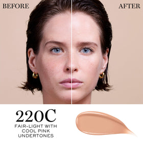 Lancôme Teint Idole Ultra Wear serum base delivers hydrated skin.