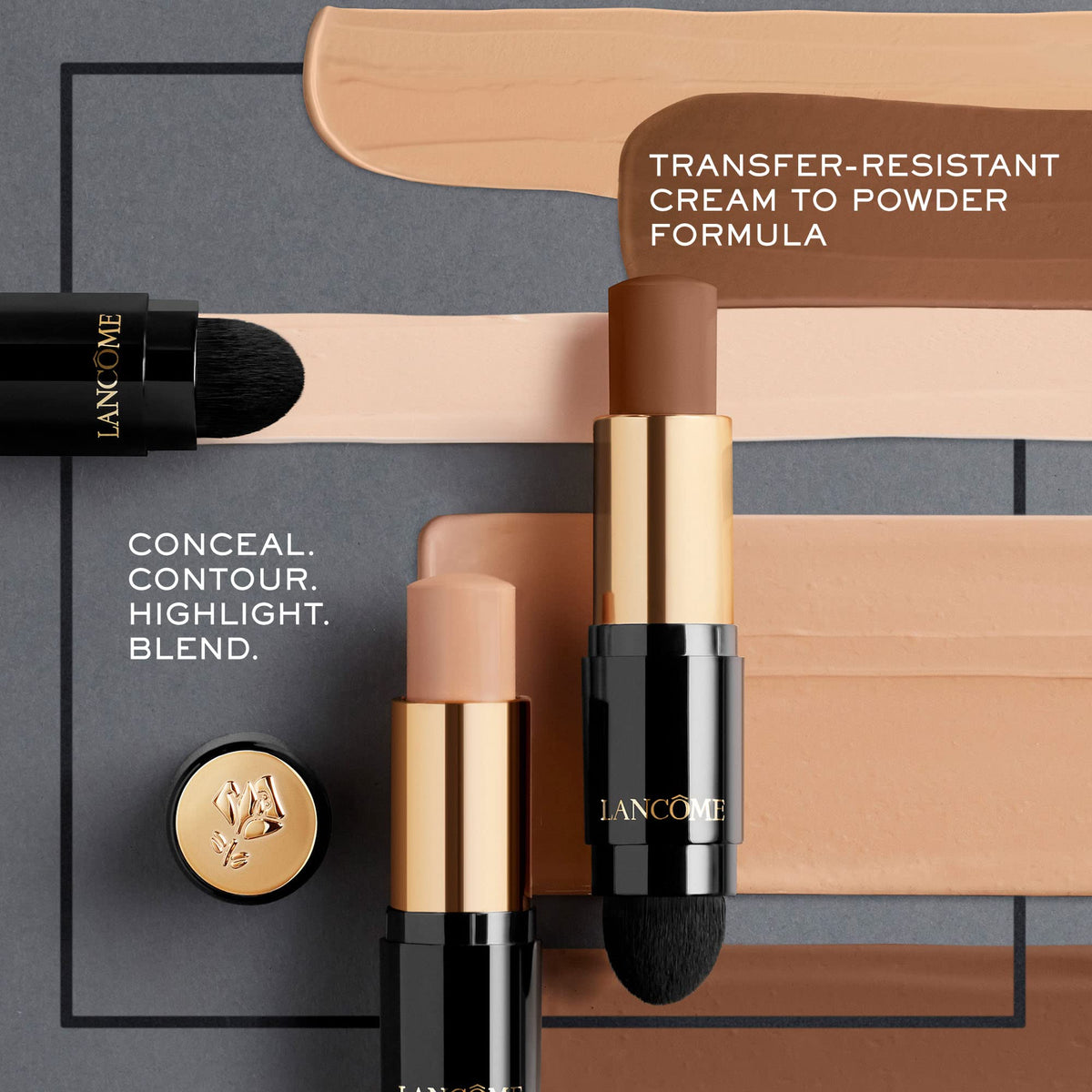 Lancôme Teint Idôle Ultra Wear application demonstration blending for full coverage.