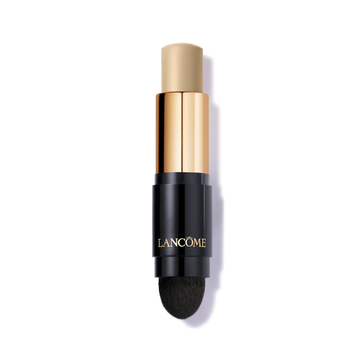 Lancôme Teint Idôle Ultra Wear foundation stick bottle front showing long-lasting, transfer-free wear.