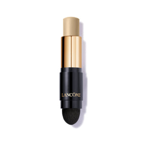 Lancôme Teint Idôle Ultra Wear foundation stick bottle front showing long-lasting, transfer-free wear.