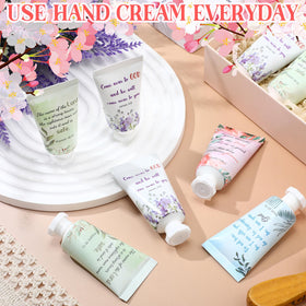 Landhoow compact 30ml hand cream jar, perfect for travel.