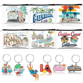 Landical California cosmetic bag design 1 for durable makeup storage on the go