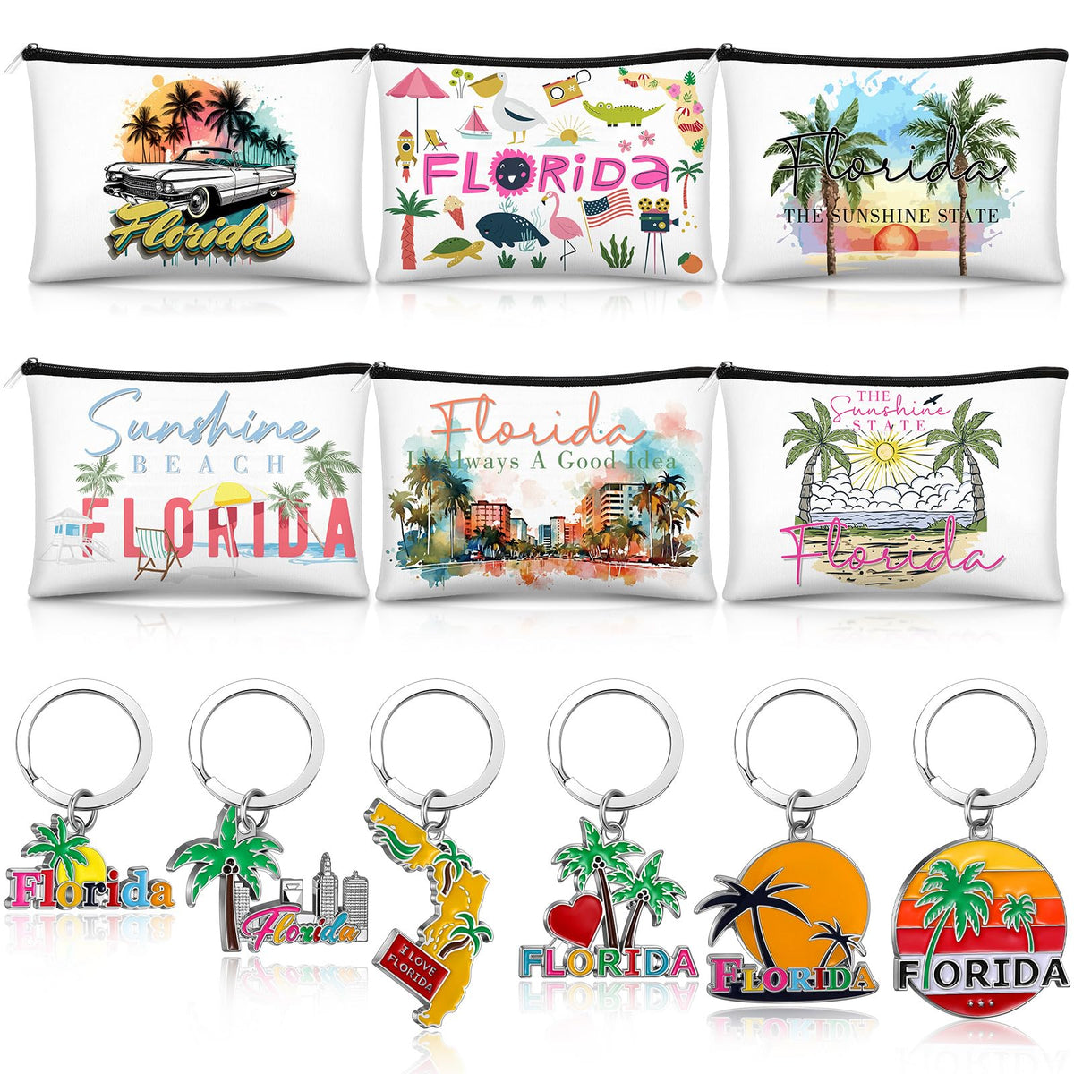 Landical Florida cosmetic bag design-1 durable travel makeup storage