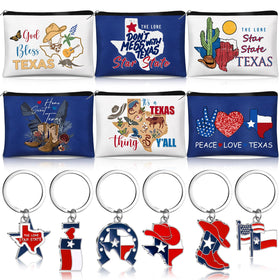 Landical Texas cosmetic bag design 1: durable canvas storage for cosmetics