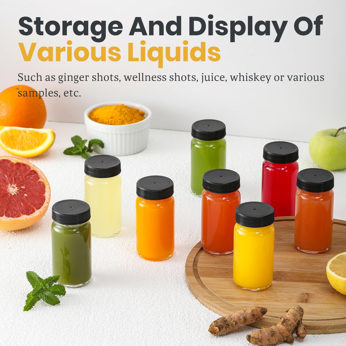 LANDNEOO 25-label set helps organize flavors, dosages, and weekly meal prep.