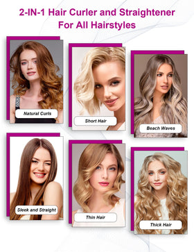 LANDOT 30-second heat-up provides quick styling sessions.