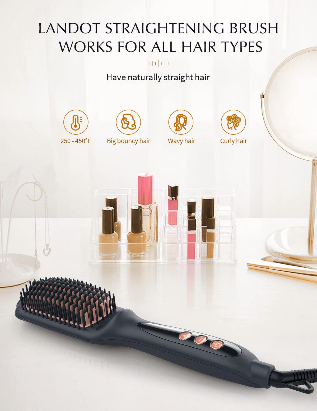 LANDOT tool targets thick, coarse hair for improved manageability