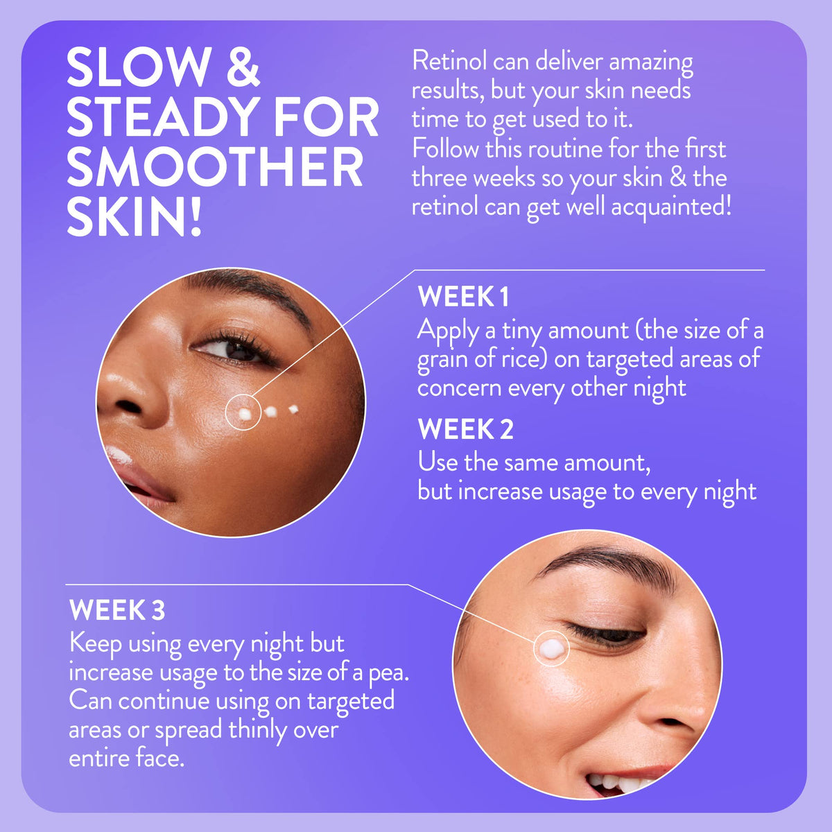 Laneige night skincare routine featuring retinol product