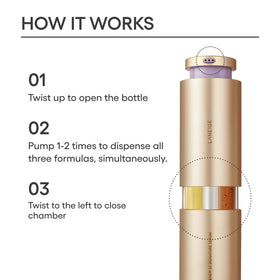 LANEIGE Perfect Renew 3X serum delivers radiance and firmer-looking skin.