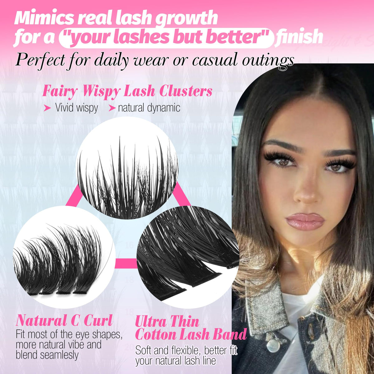 Lanflower 12-20 mm length range for versatile styling