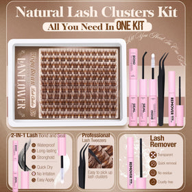 Lanflower all-in-one lash kit is ready for at-home use.