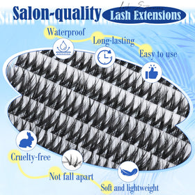 Lanflower clump-free hold helps long-lasting, reliable wear.