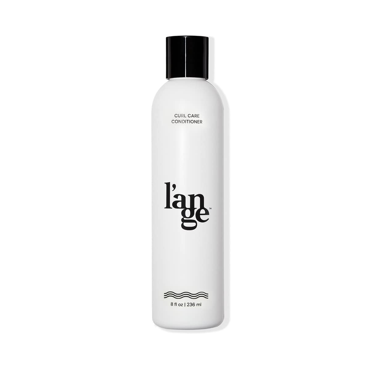 L'ANGE HAIR Curl Care Enhancing Conditioner bottle close-up for smoother curls.