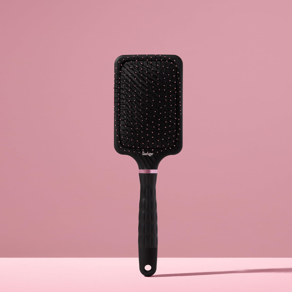 L'ANGE HAIR Detangling Paddle Brush non-slip grip for secure daily grooming.
