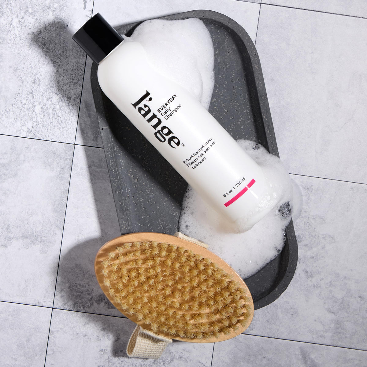 Balanced scalp look with L'ANGE HAIR Everyday Daily Shampoo